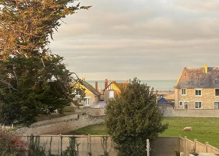La Maison Aux Embruns - Vue * Grandcamp-Maisy